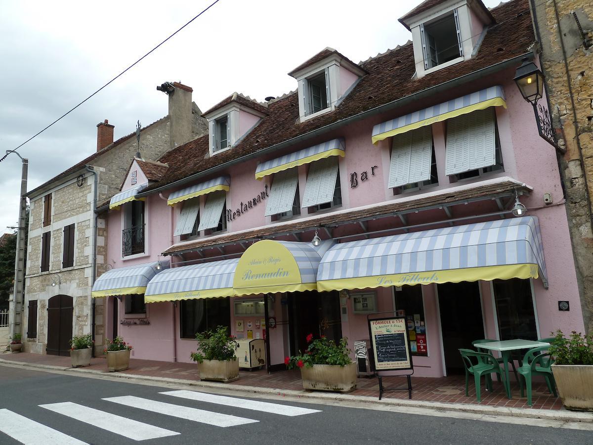 Hotel Auberge Les Tilleuls Vincelottes Esterno foto